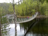 Riippusilta karhunkierroksella..